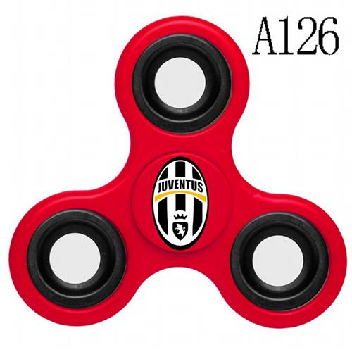 Juventus 3 Way Fidget Spinner A126-Red - Click Image to Close